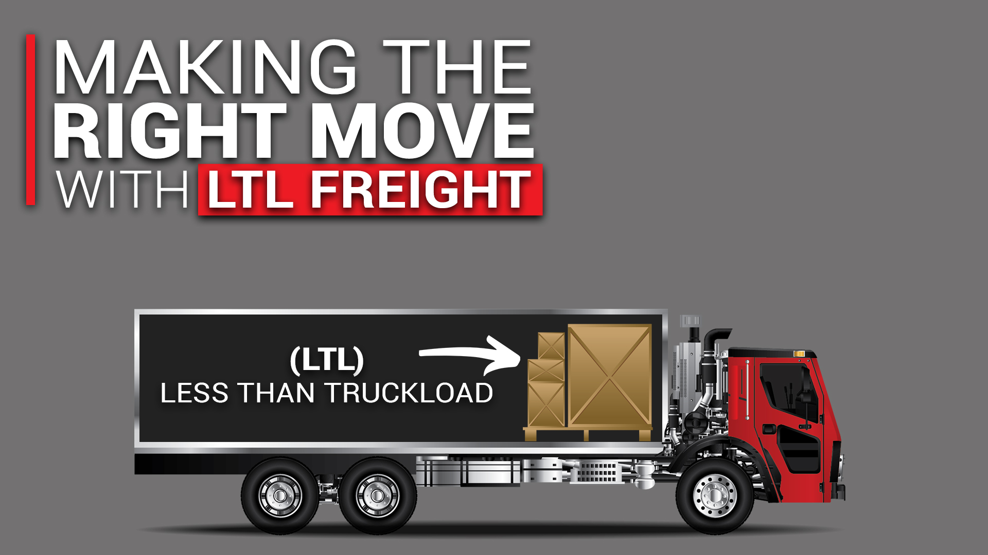 LTL freight truck